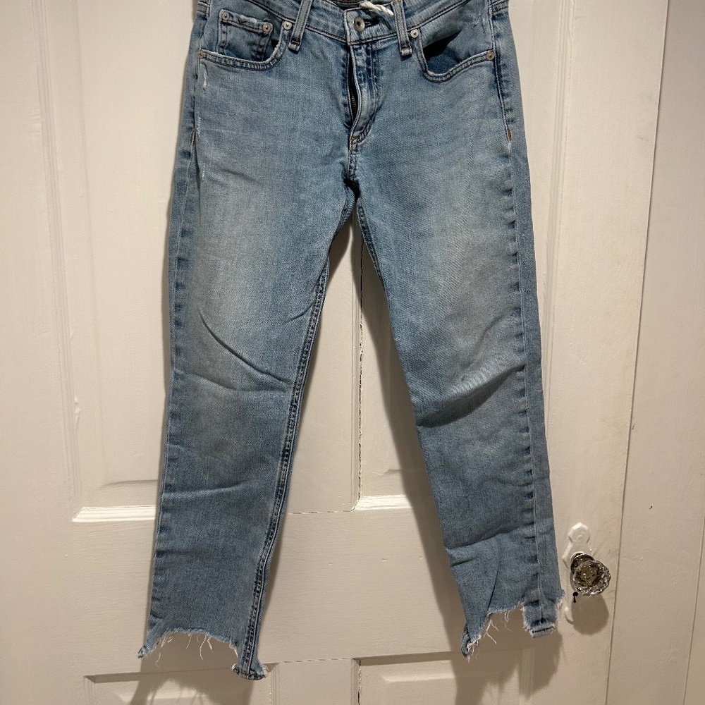 Rag and Bone low rise Dre Slim Boyfriend Jeans